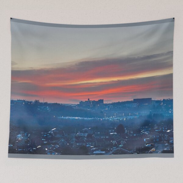 Item preview, Barnsley Skyline Sunset designed and sold by Alisonchambers2.