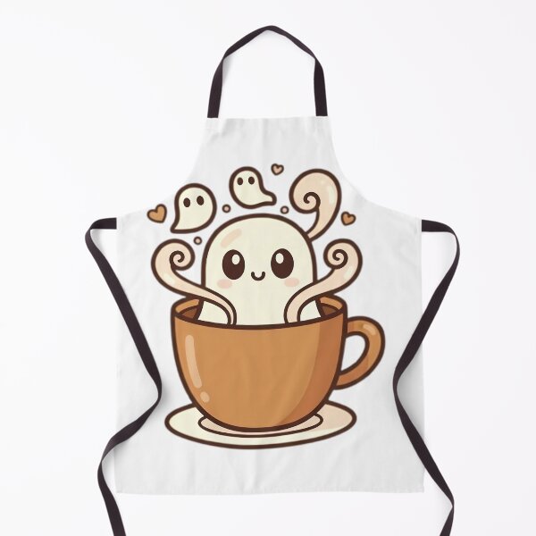 Item preview, Cozy Ghost in Coffee Cup designed and sold by InkFool.