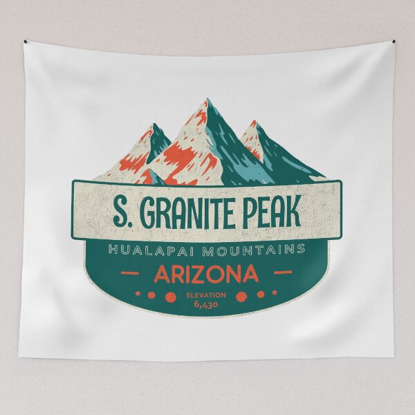 Item preview, S. Granite Peak, Hualapai Mountains, Arizona, Mountain Design designed and sold by Wanderful-roads.