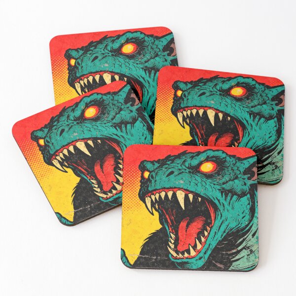 Item preview, Retro poster Monster designed and sold by OniricaDesign.