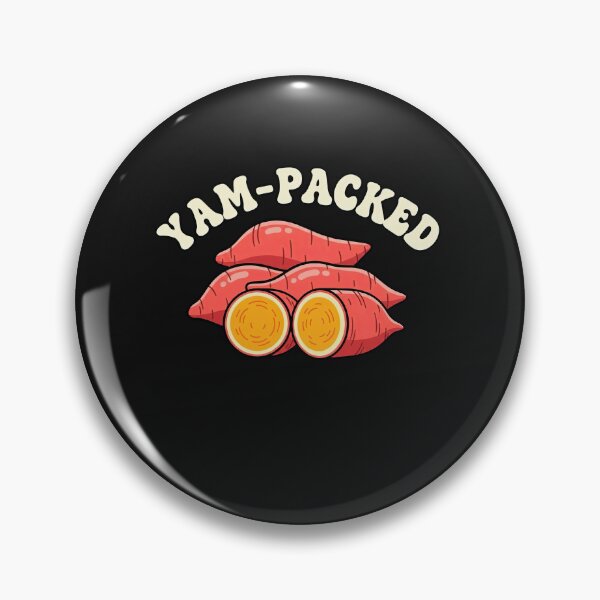 Item preview, Yam Packed Thanksgiving Food Pun Sweet Potato Humor designed and sold by elderberry.