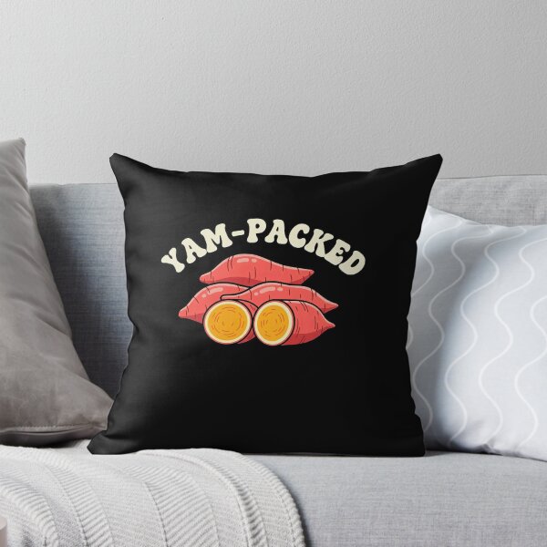 Item preview, Yam Packed Thanksgiving Food Pun Sweet Potato Humor designed and sold by elderberry.