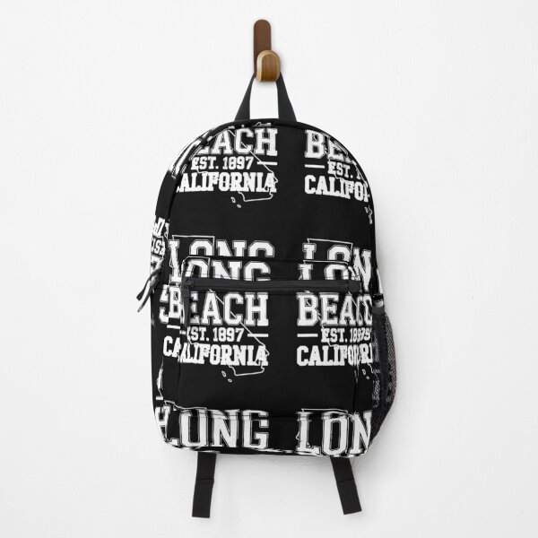 Item preview, Long Beach California Vintage Retro Coastal Typography 2025 designed and sold by someraargelia.