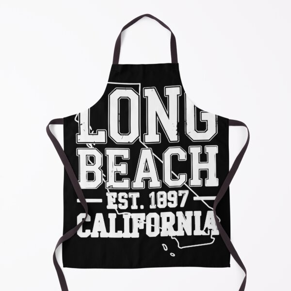Item preview, Long Beach California Vintage Retro Coastal Typography 2025 designed and sold by someraargelia.