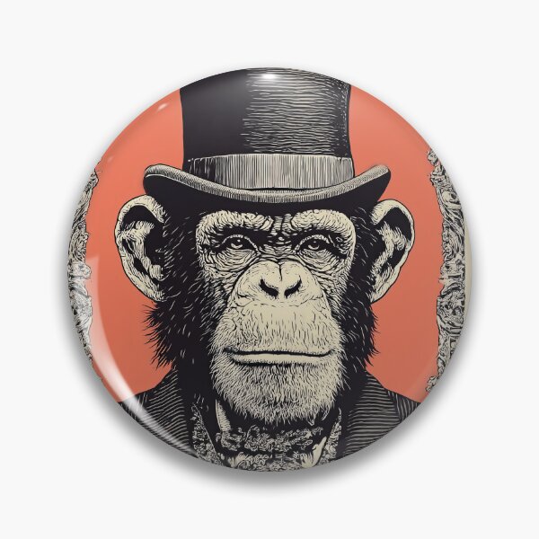 Item preview, Lord Chimpsworth designed and sold by Retro Type.