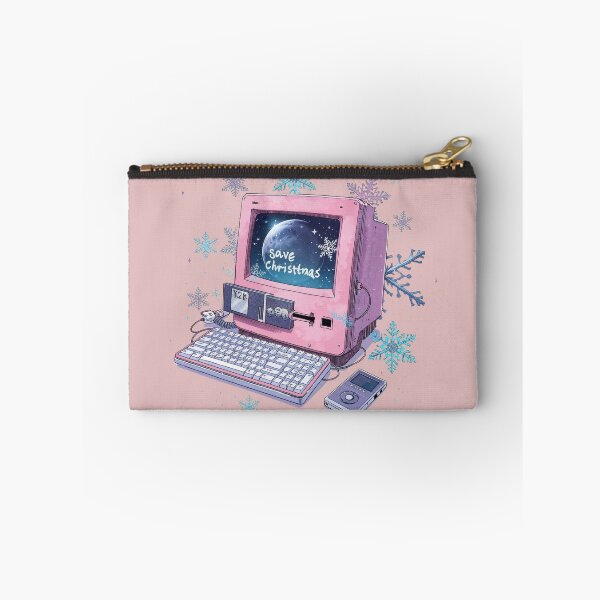 Item preview, Save Christmas – Y2K Pink Computer Retro Aesthetic Tee designed and sold by calm-style.