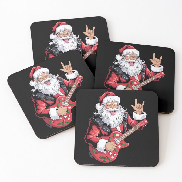 Artikelvorschau, Weihnachtsmann-Gitarrenspieler entworfen und verkauft von cosmicncozyS.
