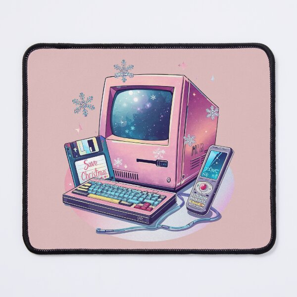 Item preview, Save Christmas 2000 – Vintage Y2K Tech Christmas Tee designed and sold by calm-style.