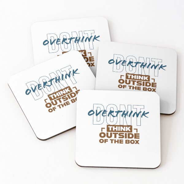 Item preview, Don't overthink think out of the box  designed and sold by jttrends.