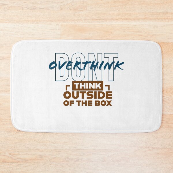Item preview, Don't overthink think out of the box  designed and sold by jttrends.