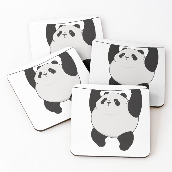 Item preview, Hanging Panda Cute Minimal Art designed and sold by fadilow.