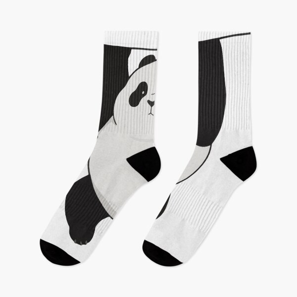 Item preview, Hanging Panda Cute Minimal Art designed and sold by xmoudx.