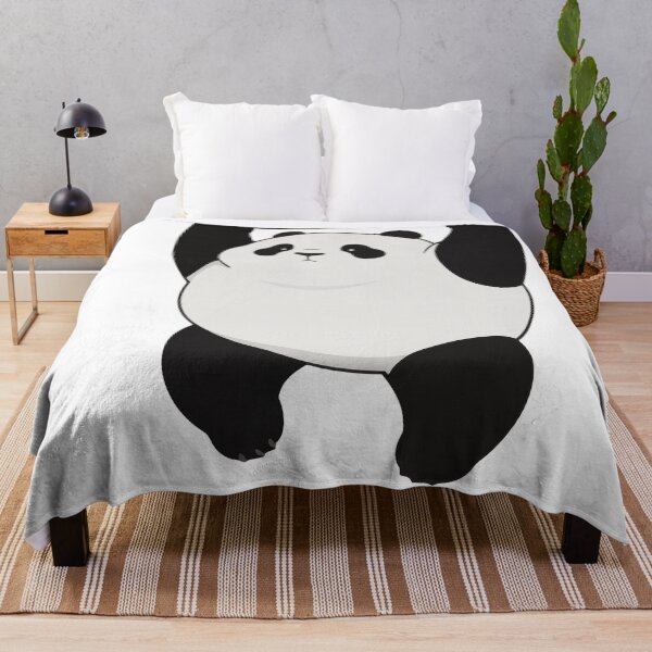 Item preview, Hanging Panda Cute Minimal Art designed and sold by xmoudx.