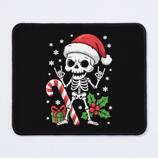 Item preview, Christmas Skeleton Santa Rock Xmas designed and sold by savrmiller.