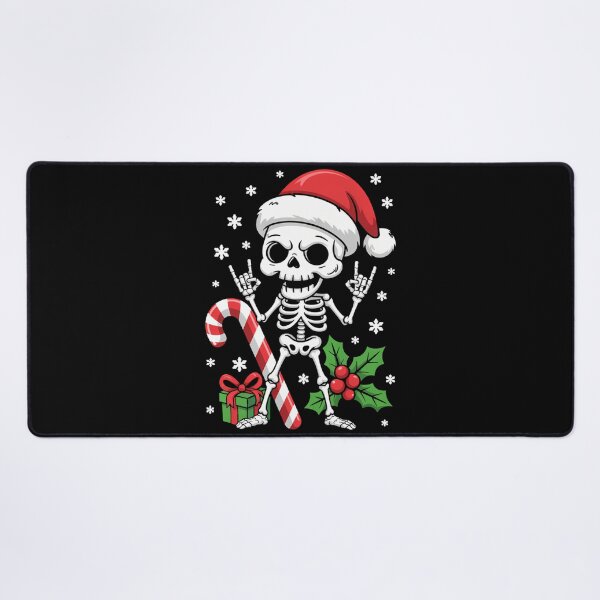 Item preview, Christmas Skeleton Santa Rock Xmas designed and sold by savrmiller.