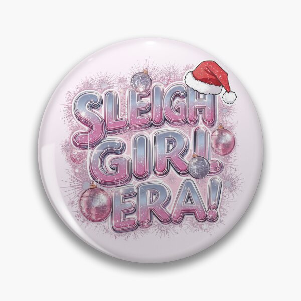 Item preview, Sleigh Girl Era – Pink Y2K Christmas Pop Culture Tee designed and sold by calm-style.