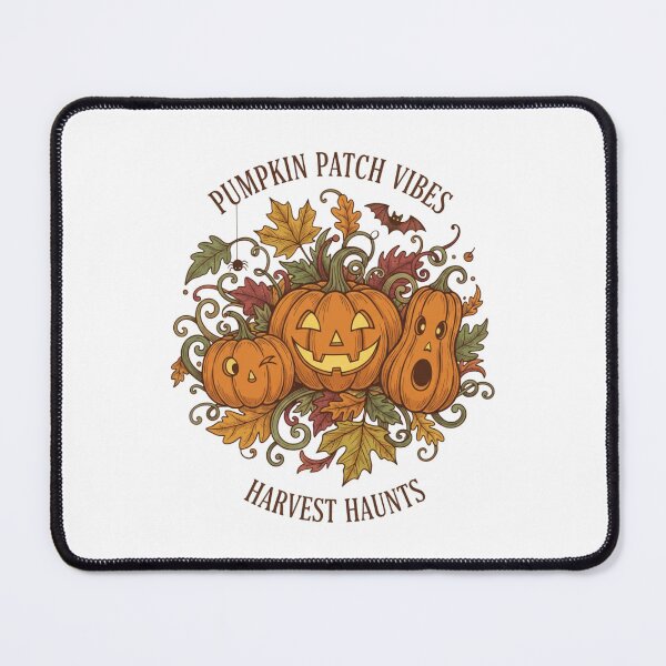Item preview, Whimsical Pumpkin Patch Folk Art | Autumn Harvest Cozy Fall Vibes designed and sold by Wear Sculpt.