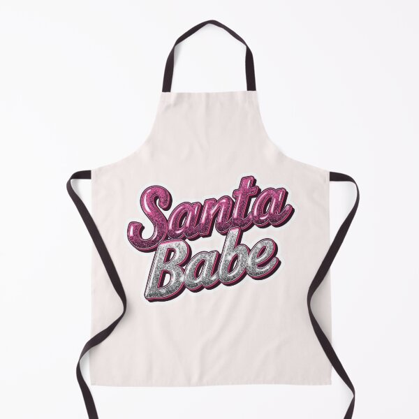 Item preview, Santa Babe – Pink Glitter Y2K Christmas Graphic Tee designed and sold by calm-style.