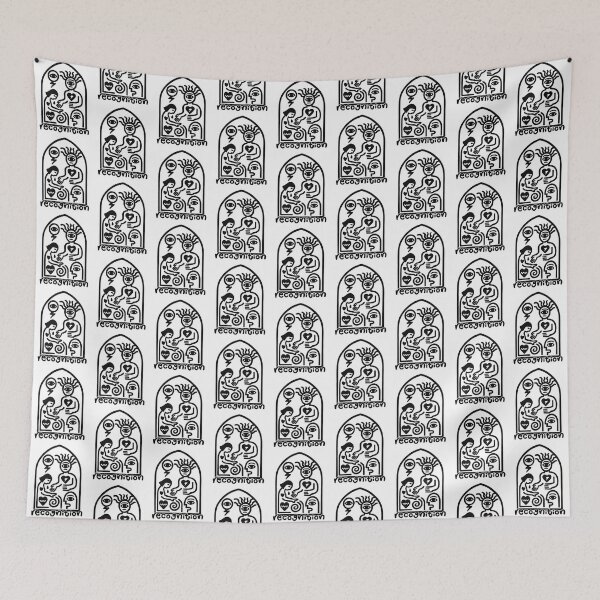 Item preview, Recognition Glyph – Healing Symbolic Black Line Art designed and sold by CottonandQuill.