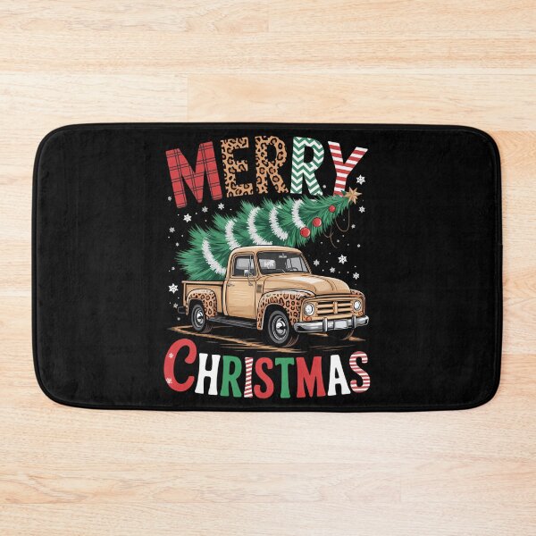 Item preview, family christmas truck leopard designed and sold by savrmiller.