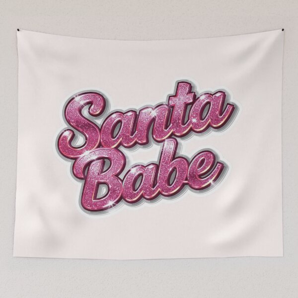 Item preview, Santa Babe – Angelcore Y2K Christmas Aesthetic Tee designed and sold by calm-style.