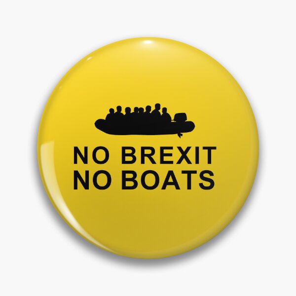 Item preview, No Brexit - No Boats designed and sold by skownky.