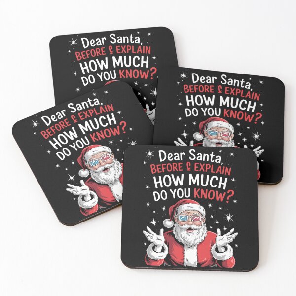 Item preview, Funny Christmas Humor Santa designed and sold by savrmiller.