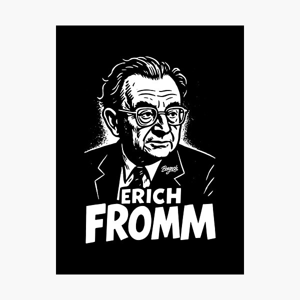 Item preview, Erich Fromm Legacy Mind Illustration designed and sold by Boogosh.