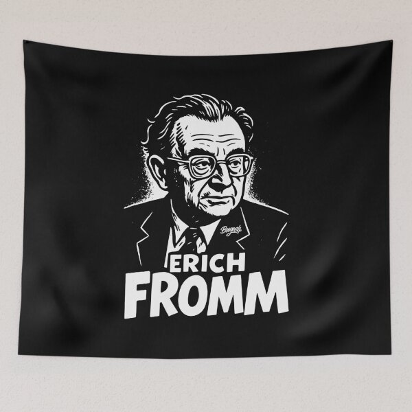 Item preview, Erich Fromm Legacy Mind Illustration designed and sold by Boogosh.