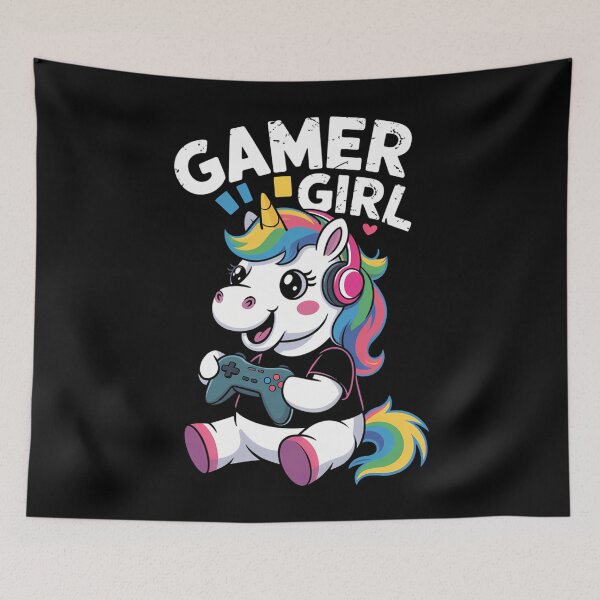 Item preview, Gamer Unicorn Video Gaming designed and sold by savrmiller.