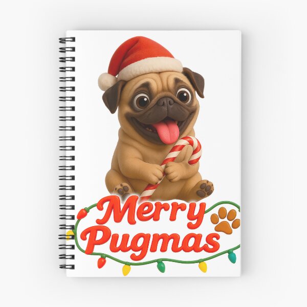 Item preview, Merry Pugmas designed and sold by The Art of Piet.