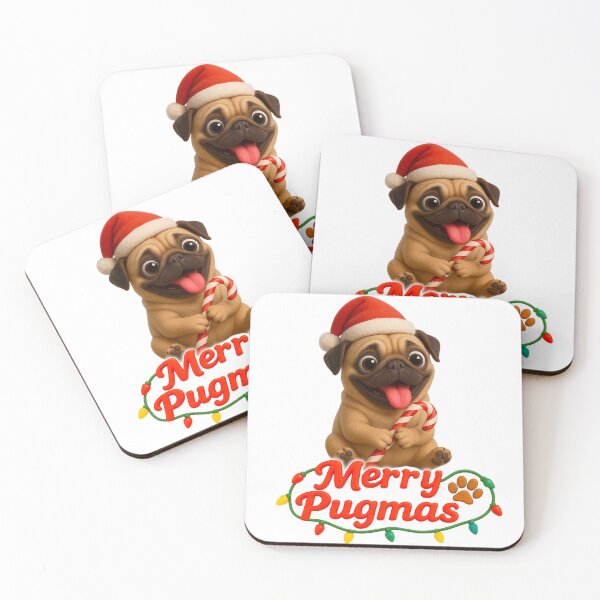 Item preview, Merry Pugmas designed and sold by The Art of Piet.