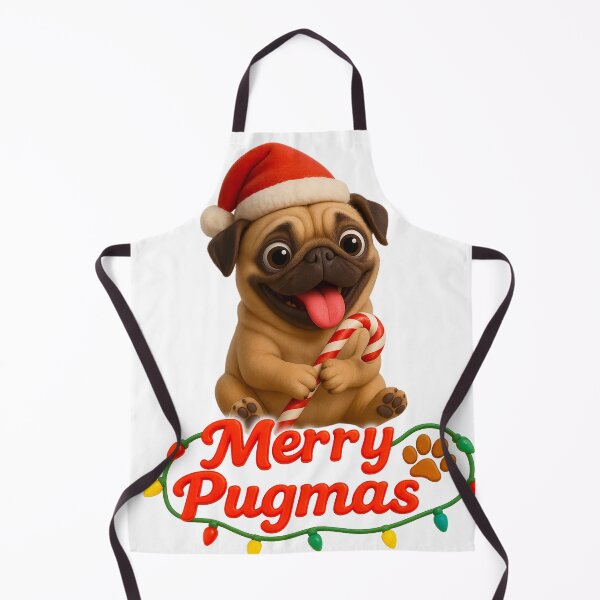 Item preview, Merry Pugmas designed and sold by The Art of Piet.