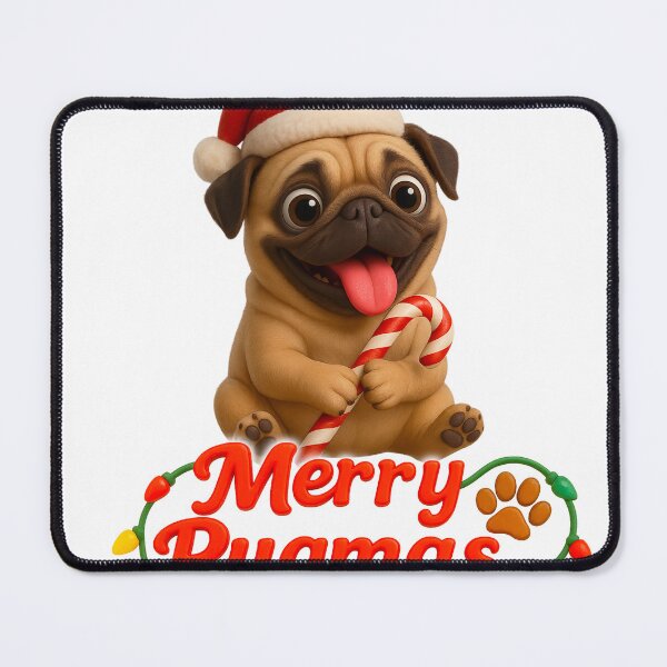 Item preview, Merry Pugmas designed and sold by The Art of Piet.