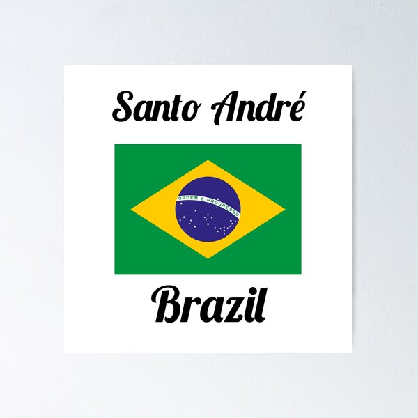 Item preview, Santo André Brazil - Stylish Prints, designed and sold by Fleetwood1994.