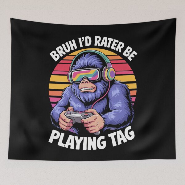 Item preview, Gaming Bruh Video Game Gamer designed and sold by savrmiller.