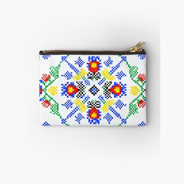 Item preview, Colorful Romanian Folk Embroidery Pattern – Vibrant Transylvanian and Maramureș Cross-Stitch Design designed and sold by Maximilianos.