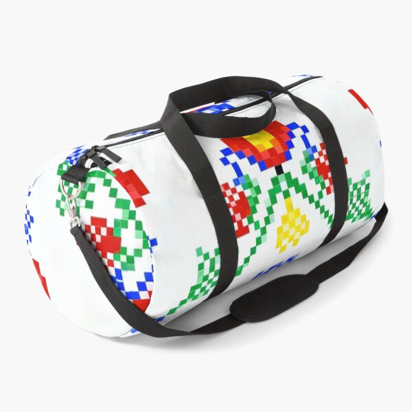 Item preview, Colorful Romanian Folk Embroidery Pattern – Vibrant Transylvanian and Maramureș Cross-Stitch Design designed and sold by Maximilianos.