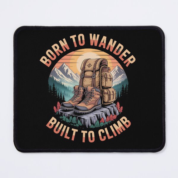 Item preview, hiking lover - solo hiker - nature lover - outdoor adventure - alone in nature - peaceful hiking life - anti social hiker - hiking aesthetic - mountain solitude - Free nature for all designed and sold by JansenGS.