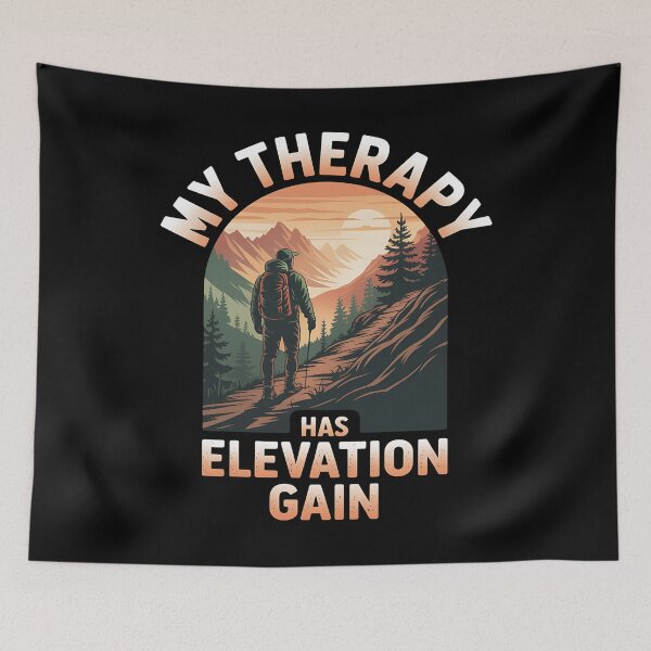Item preview, hiking lover - solo hiker - nature lover - outdoor adventure - alone in nature - peaceful hiking life - anti social hiker - hiking aesthetic - mountain solitude - Free nature for all designed and sold by JansenGS.