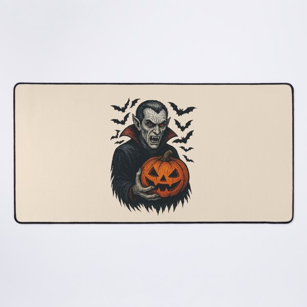 Item preview, Scary Vampire Holding a Pumpkin  designed and sold by Juana-.