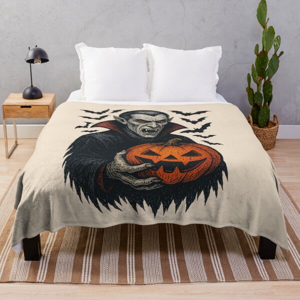 Item preview, Scary Vampire Holding a Pumpkin  designed and sold by Juana-.