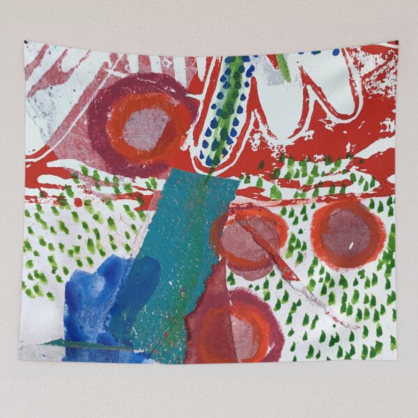 Item preview, Art Print & More: Floral Abstraction – Poetic Miniature Series – 150 Apola | Annette Kunow designed and sold by KunowArtShop.