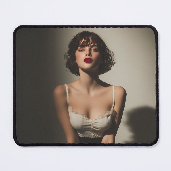Item preview, Crimson Gaze – The Femme Fatale Portrait designed and sold by Bizarre Revelations.