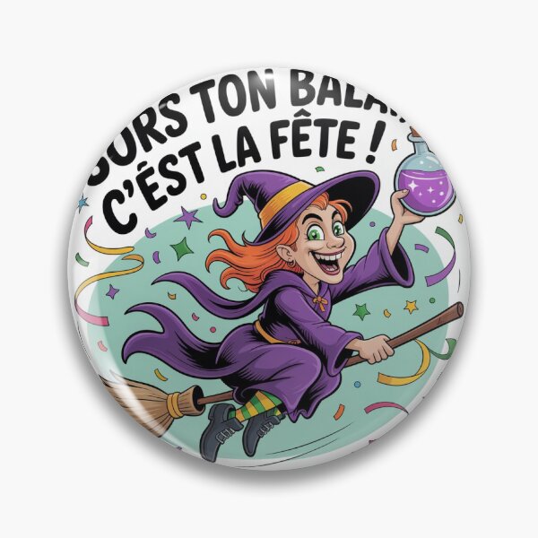 Item preview, Get your broom out, it's party time! designed and sold by amifrancky.