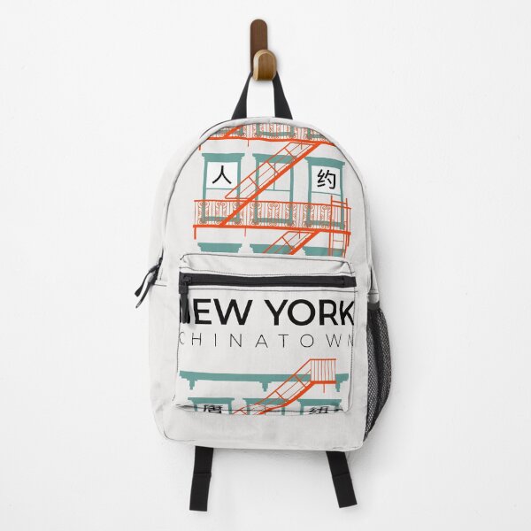 Item preview, New York Chinatown Fire Escape (Minimalist) designed and sold by Rapaz Designs.