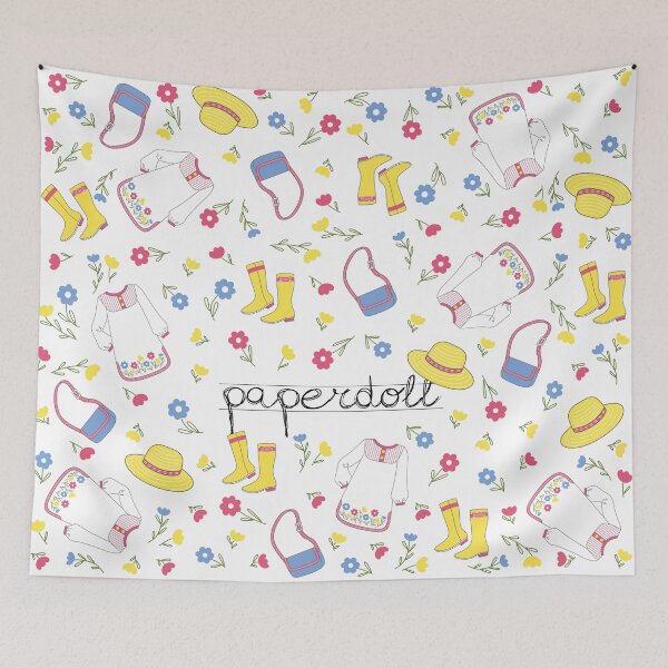 Item preview, inspiration from paper doll and fashion 60's designed and sold by storieslanguage.
