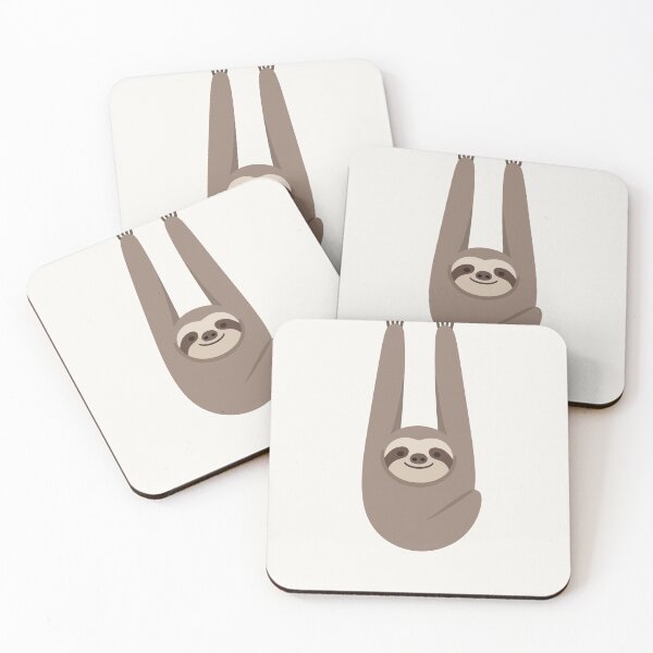 Item preview, Smiling Sloth Hanging Minimal Art designed and sold by fadilow.