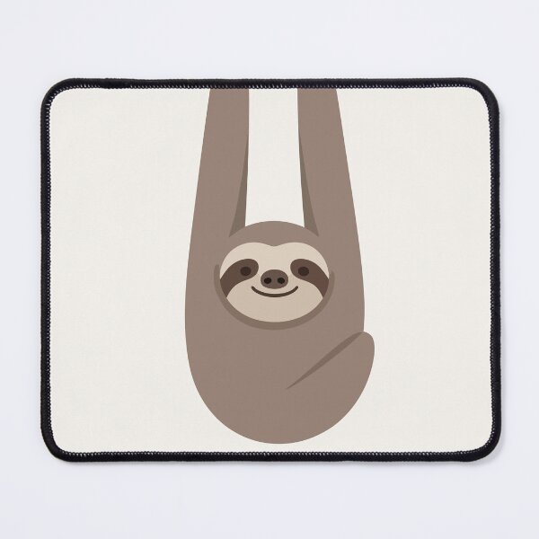 Item preview, Smiling Sloth Hanging Minimal Art designed and sold by xmoudx.