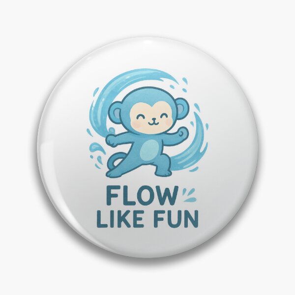 Item preview, Flow Like Fun – Water Monkey designed and sold by Dream Machine.